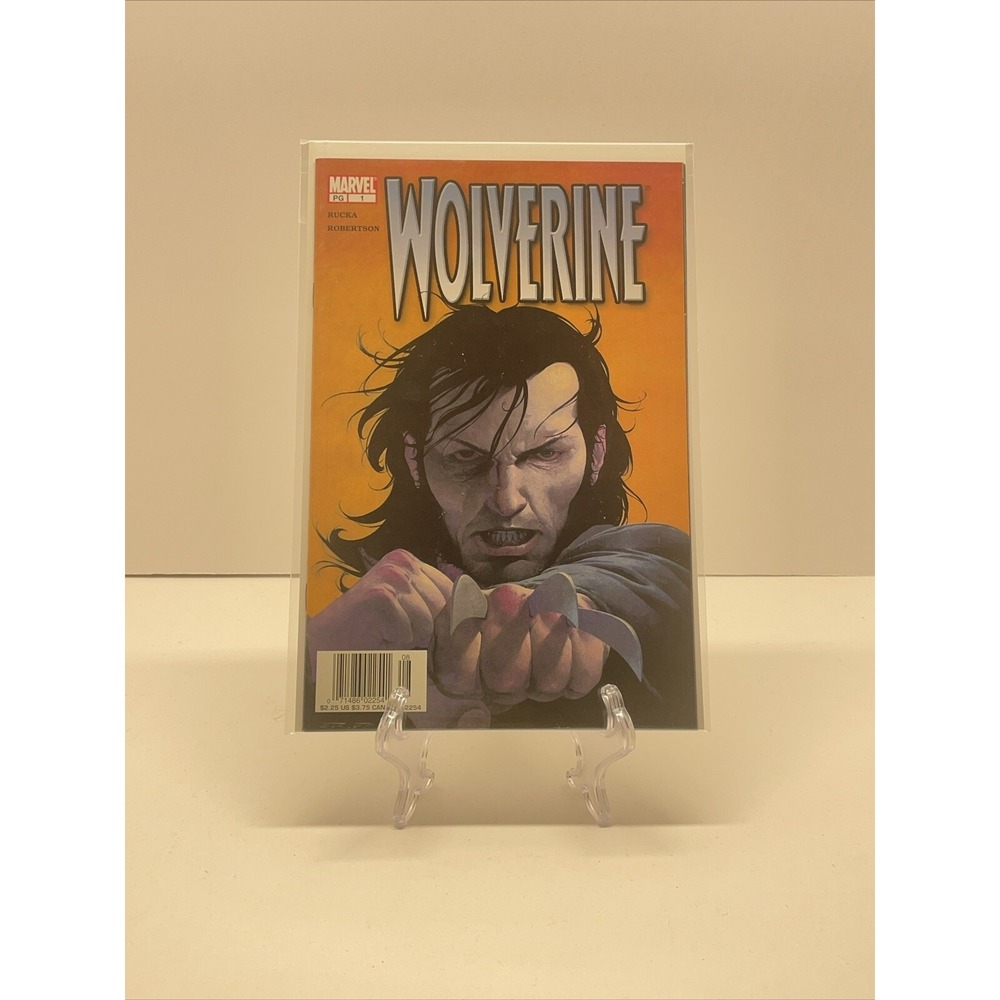 Marvel WOLVERINE #1 (2003) Rucka, Robertson Logan X-Men